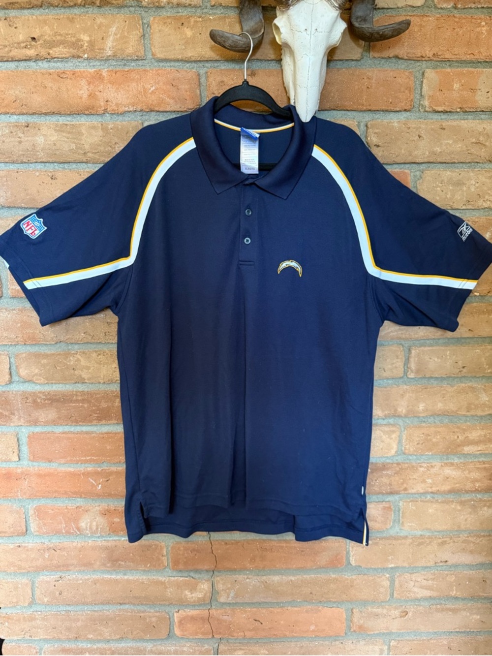 Reebok LA ChargersNFL Team Apparel Polo